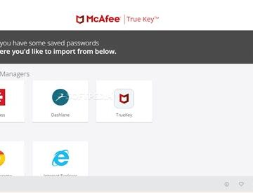 Mcafee True Key Silinmiyor